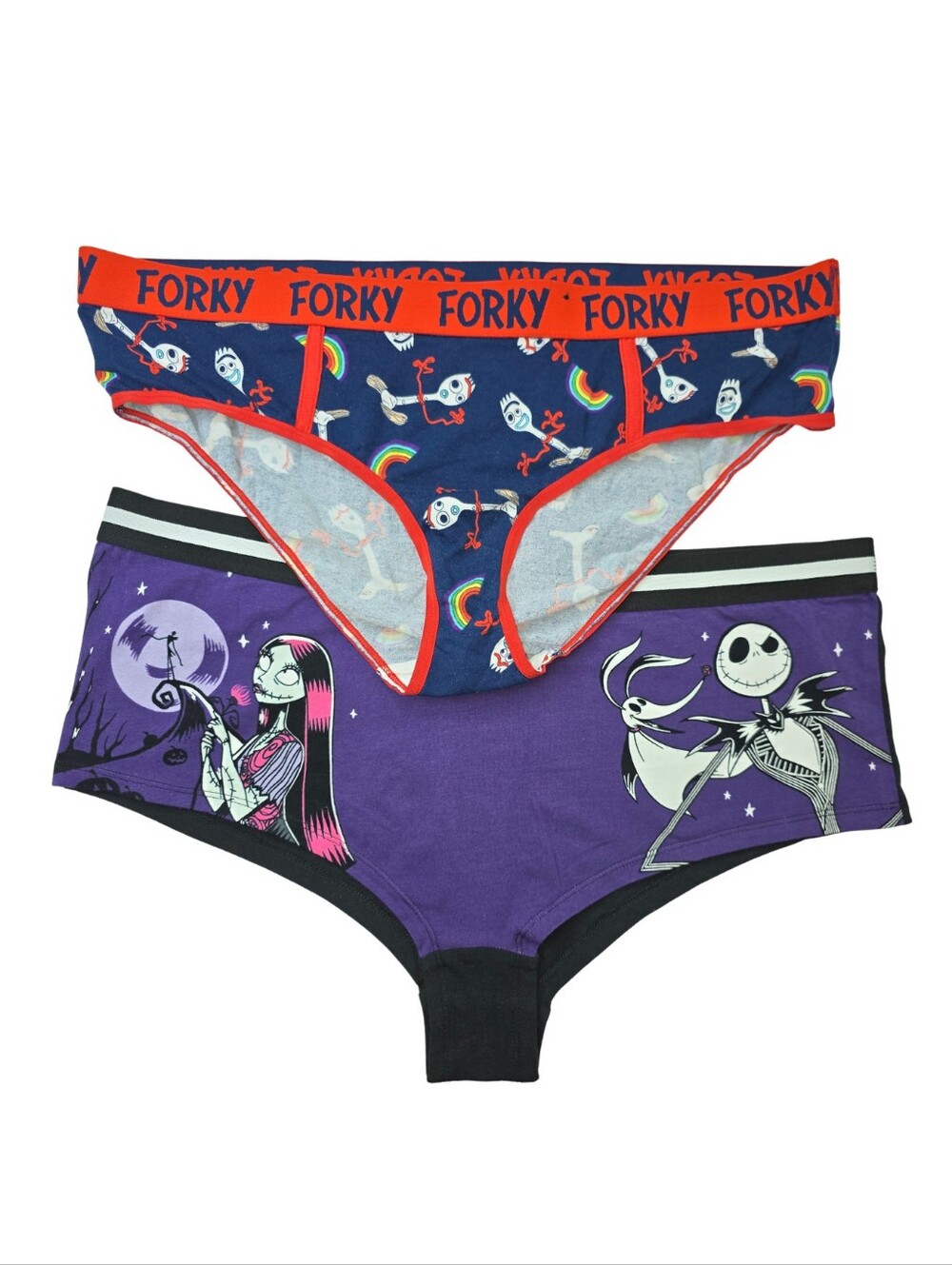 2 Pair Torrid 1 Panties Nightmare Before Christmas & Toy Story 3952-